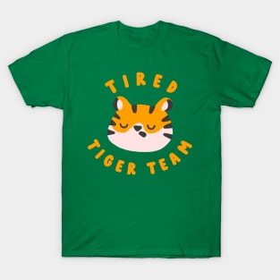 Tired Tiger Team T-Shirt